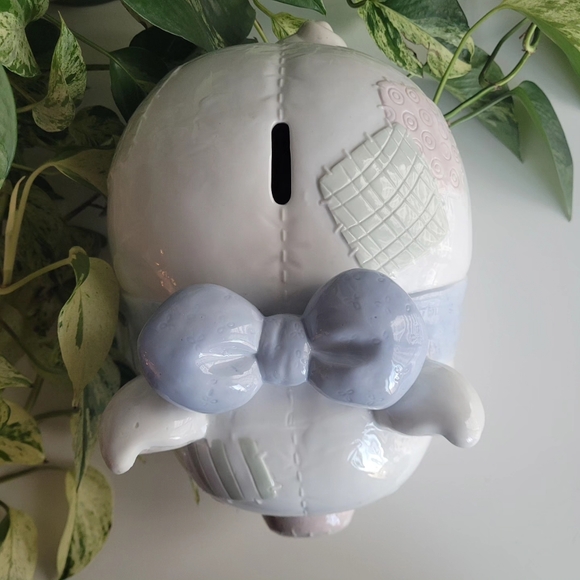 Very Rare Precious Moments Piggy Bank 1994 Enesco Collection #135569 - Picture 6 of 6